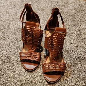 Merona Tan Woven Sandals